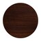 Emma and Oliver 48" Round High-Gloss Resin Table Top with 2" Thick Drop-Lip